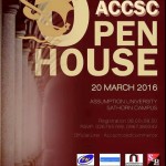 ขอเชิญชวนทุกคนมางาน ACCSC Open House!!!