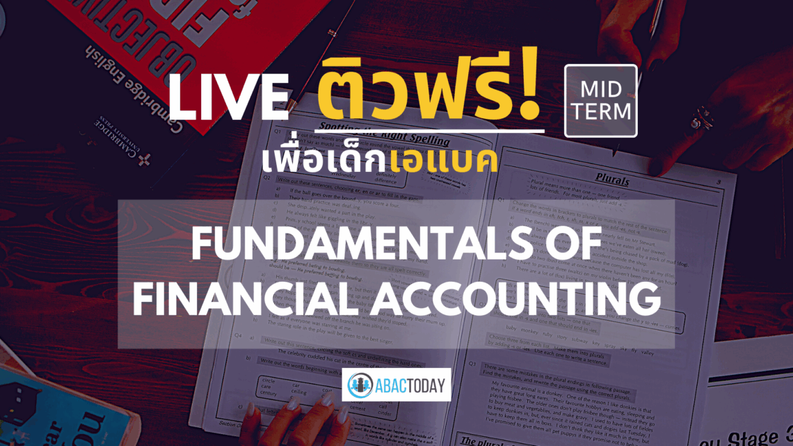 [BAC1601/ACT1601] Fundamentals of Financial Accounting (Midterm) (LIVE TUTOR 2022)